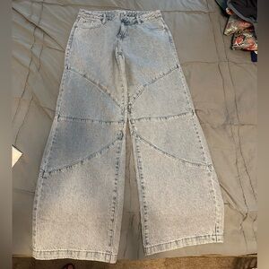 PacSun wide leg jeans - low rise baggy - never worn - size 27